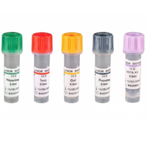 Microtubos para coleta de sangue