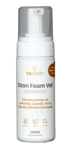 Banho a seco ESPUMA DE CÚRCUMA para cães e gatos