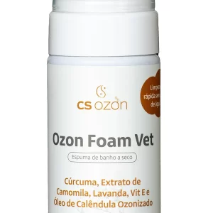 Banho a seco ESPUMA DE CÚRCUMA para cães e gatos