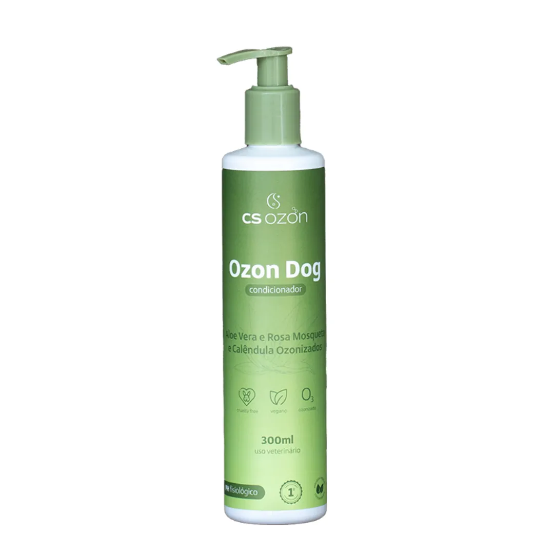 CONDICIONADOR OZONIZADO CALÊNDULA, ALOE VERA E ROSA MOSQUETA 300 ML